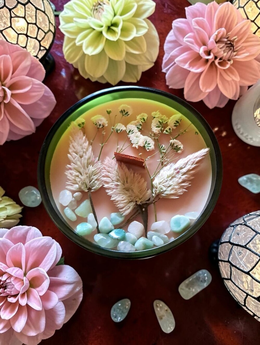 Hand Crafted , Wicked Worthy Wax, Spring after death 4 oz candle